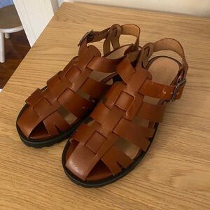 Madewell fisherman sandals size 7